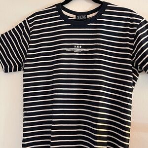 Conqueror Stripped T Shirt